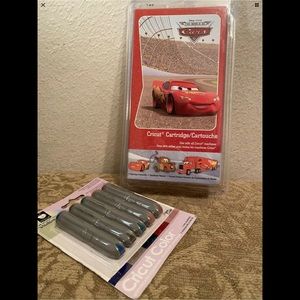 Disney Cars Cricut Cartridge & Markers